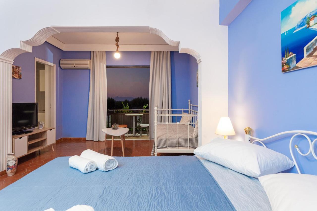 Chambre Bleue Ialysos  Exteriör bild