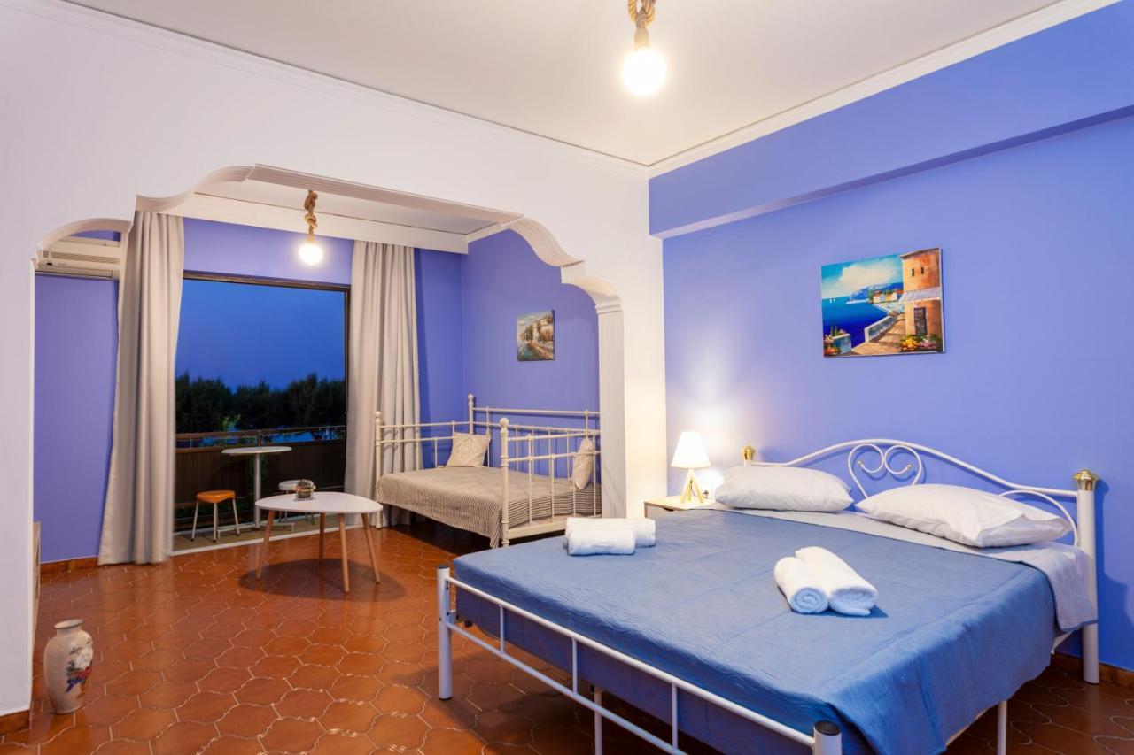 Chambre Bleue Ialysos  Exteriör bild